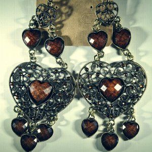 Bohemian vintage style earrings